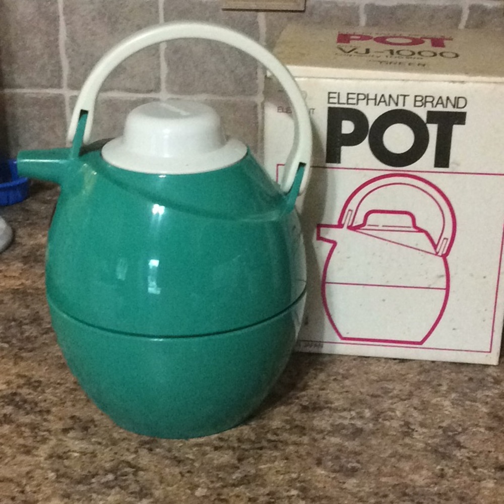Vintage Elephant Brand Pot